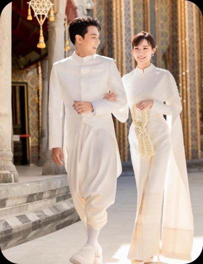 ชุดแต่งงานไทย